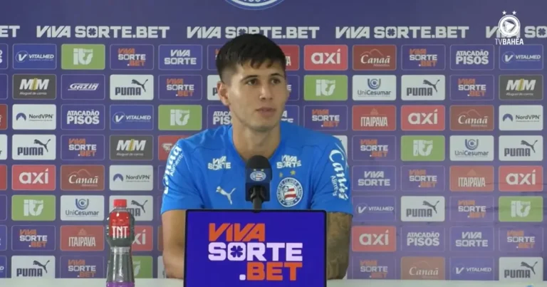 Ramos Mingo opina sobre frequência do calendário do Bahia: “Me alegro em jogar”
