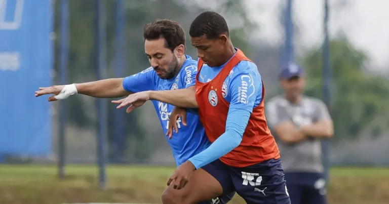 Bahia realiza único treino antes de enfrentar o Botafogo pelo Brasileirão; três desfalques são confirmados