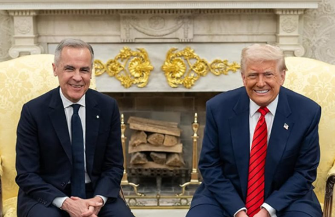 Canadá não está à venda, afirma premiê do país, e Donald Trump responde: ‘Nunca diga nunca’
