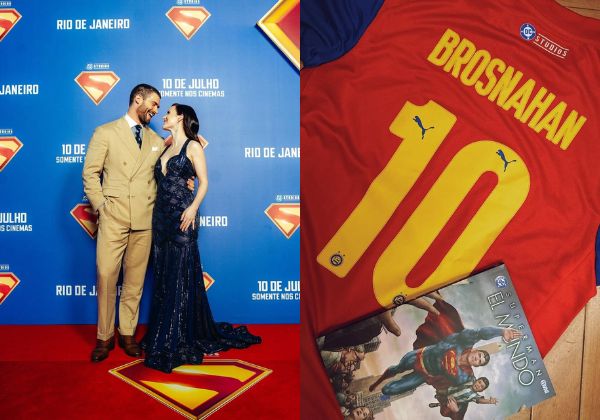 Atriz de Superman vaza foto com camisa do Bahia nas redes sociais