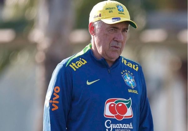 Ancelotti esboça escalação da Seleção Brasileira para estreia contra o Equador
