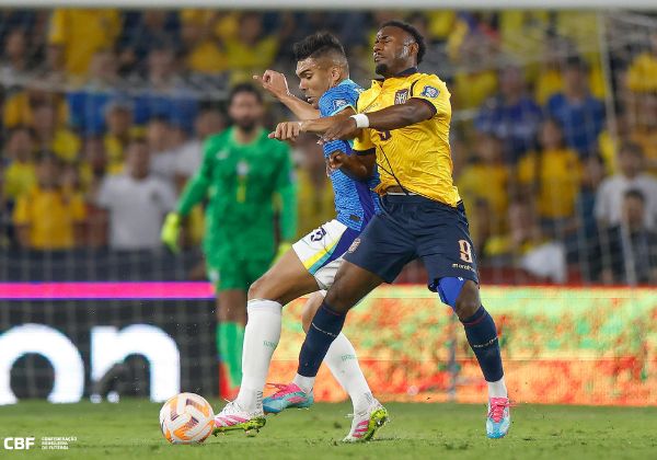 Brasil fica no empate sem gols com o Equador na estreia de Ancelotti