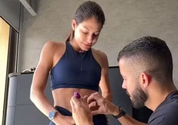 Mari Gonzalez inicia congelamento de óvulos com apoio de Pipo Marques