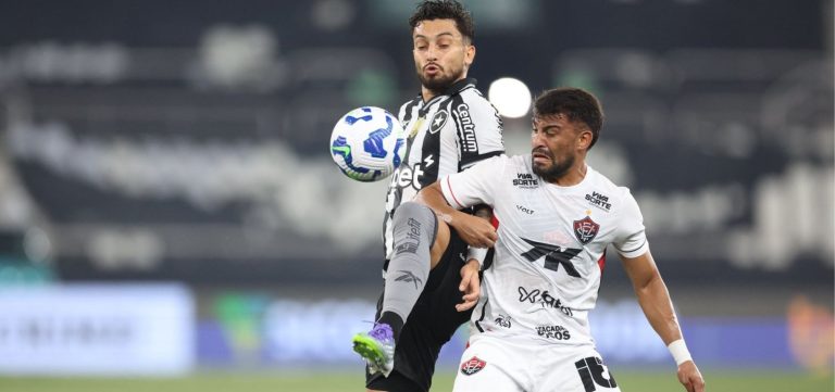 Vitória segura pressão, empata com o Botafogo, mas segue no Z-4 do Brasileiro