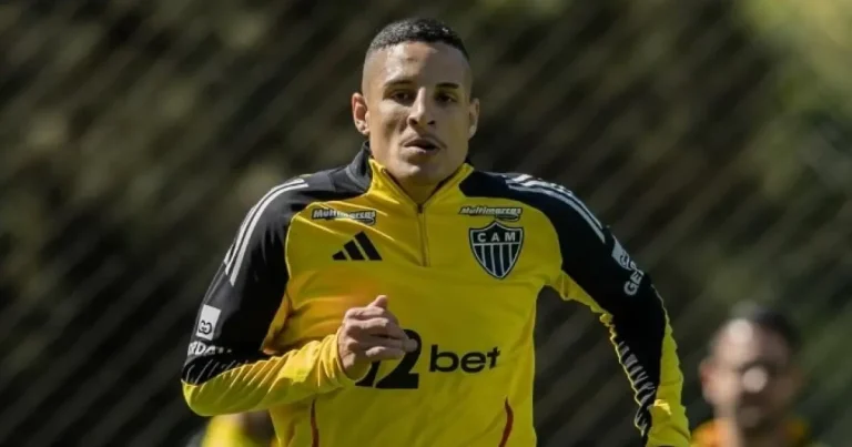 Atlético-MG terá Cuello e Guilherme Arana para duelo direto contra o Bahia pelo Brasileirão