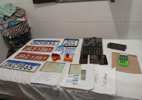 Polícia Civil desarticula esquema de fraudes veiculares que movimentou R$ 1 milhão