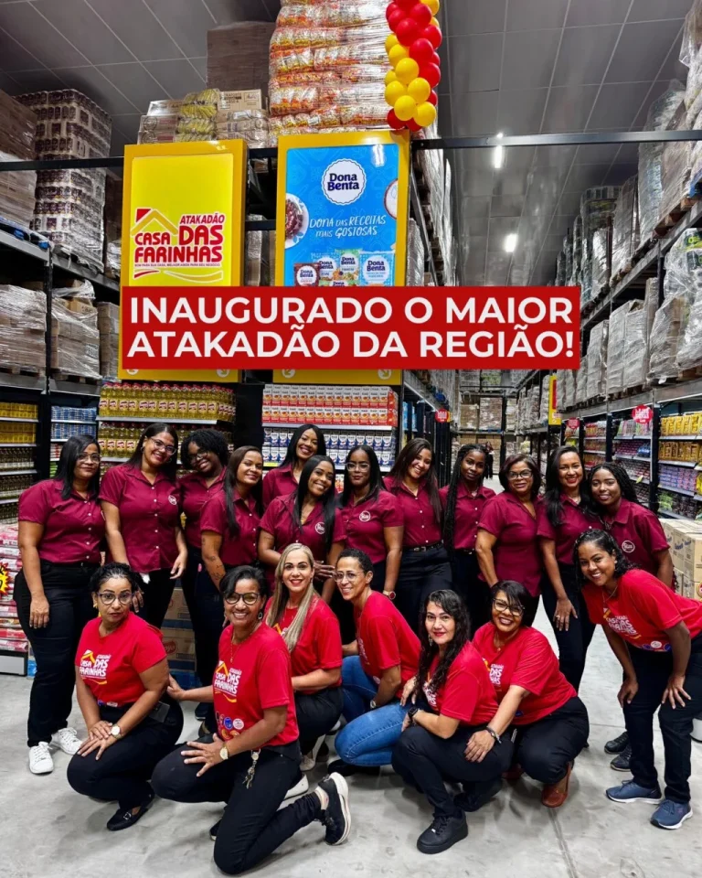 Inauguração do Atacadão Casa das Farinhas movimenta a região e reúne multidão em clima de festa