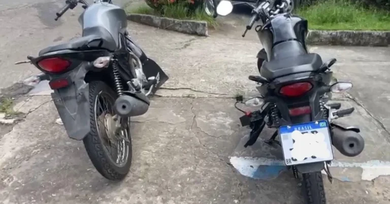Polícia Militar recupera motos roubadas em Sete de Abril