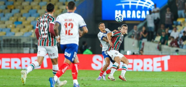 Bahia perde para o Fluminense e é eliminado da Copa do Brasil