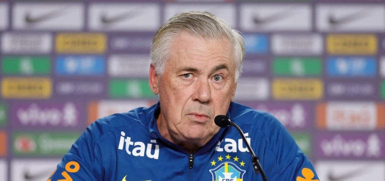 CBF anuncia data da próxima convocação de Ancelotti para amistosos da Seleção