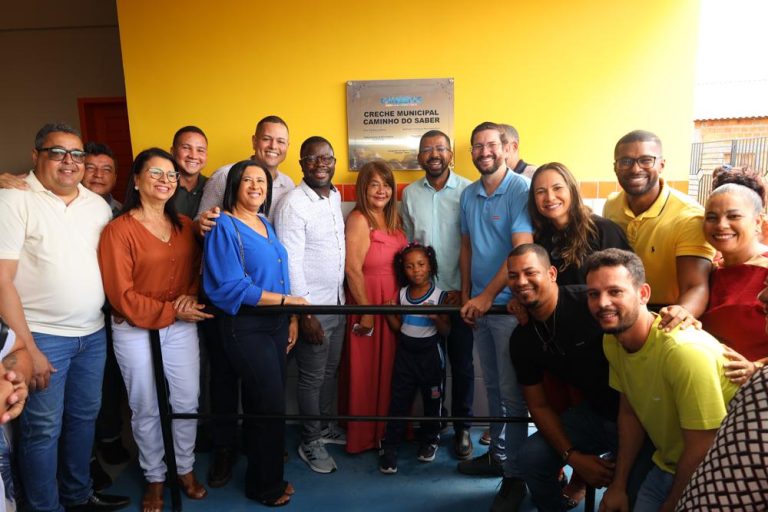 Candeias: Prefeito Eriton Ramos inaugura Creche na Colônia com investimento de mais de R$ 3 milhões