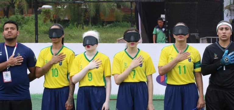 Seleção brasileira de futebol de cegas avança para as semifinais do Mundial na Índia