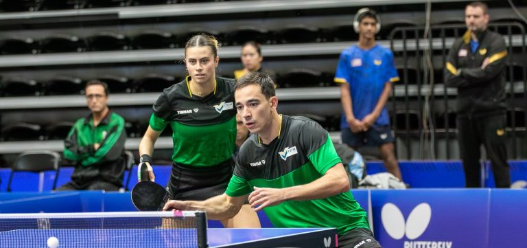 Hugo Calderano e Bruna Takahashi conquistam Pan-Americano de duplas mistas