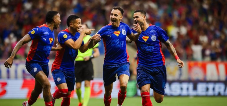 Com atuação de gala, Bahia goleia o Grêmio na Fonte Nova