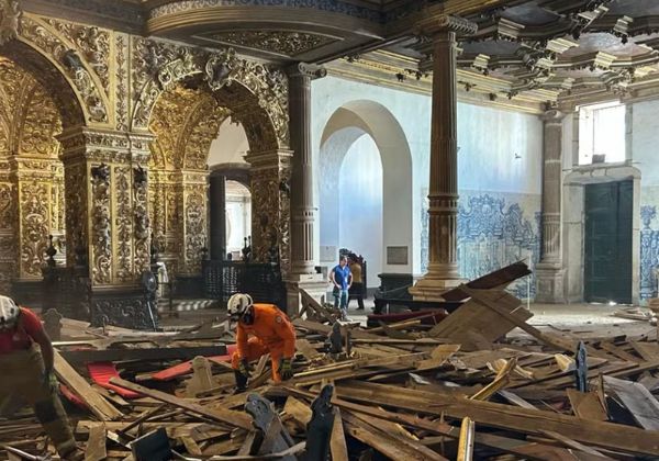 Iphan prorroga obras da ‘Igreja do Ouro’ por mais quatro meses