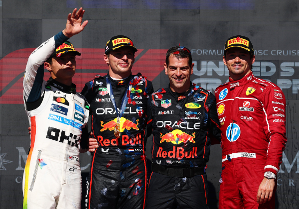 Verstappen vence GP dos EUA e reduz diferença para Piastri a 40 pontos