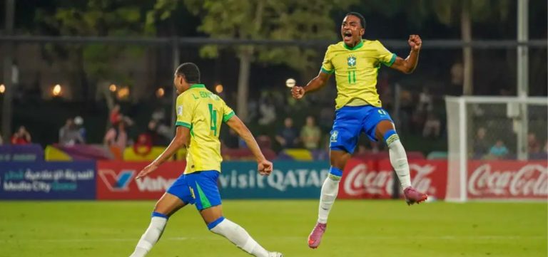Brasil goleia Indonésia e avança à fase mata-mata do Mundial Sub-17