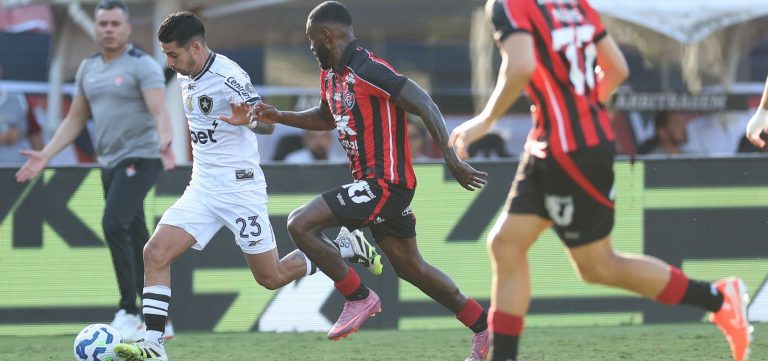 Vitória empata com o Botafogo no Barradão e pode voltar para o Z-4