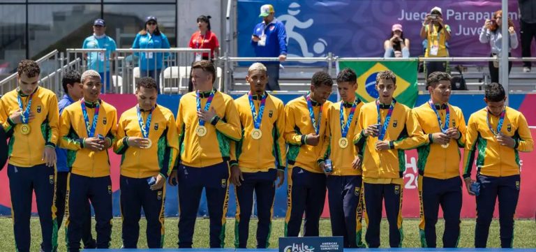 Brasil finaliza Parapan de Jovens no topo do quadro de medalhas