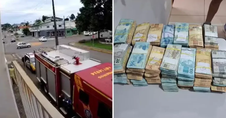 Polícia localiza bolsas com mais de R$ 1,2 mi jogadas pela janela durante investigação por violência doméstica