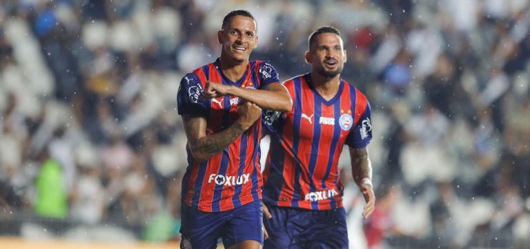 Bahia supera o Vasco, vence a segunda fora de casa e dorme na vice-liderança