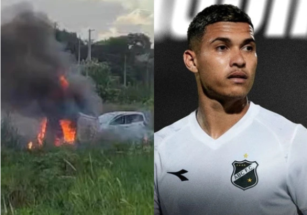 Ex-jogador do Bahia e Vitória sofre acidente de carro na BR-101 no Rio Grande do Norte