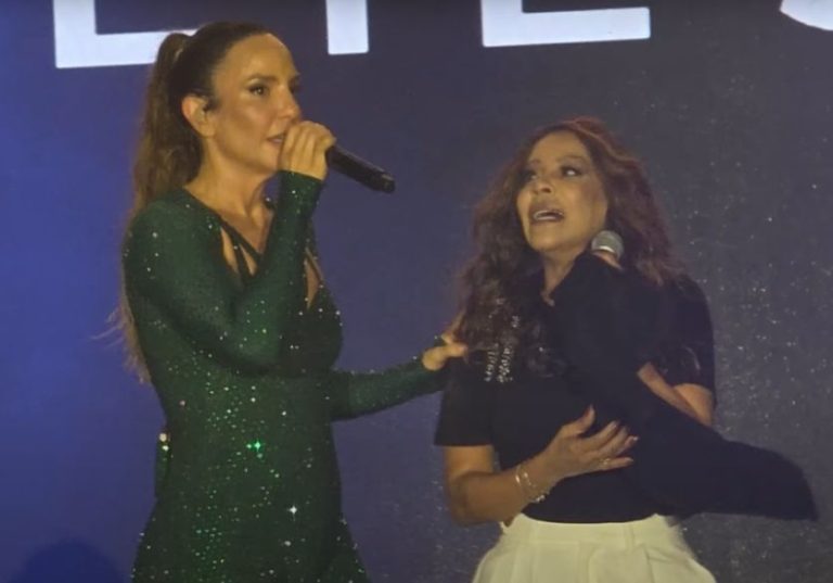 Ivete Sangalo faz convite ao vivo e surpreende Silvânia Aquino