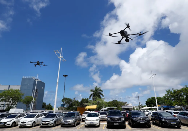 Bahia investe R$ 700 mil em superdrones para caçar facções com tecnologia térmica