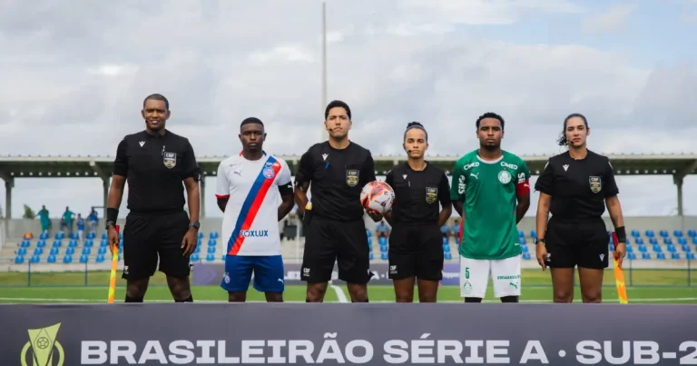 Bahia é goleado pelo Palmeiras no Sub-20 e perde invencibilidade no Brasileiro