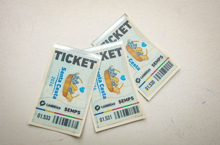 Santa Cesta: Beneficiários têm até 17h desta quarta para retirar o ticket