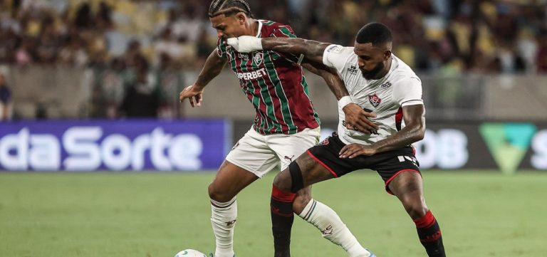 Vitória vira, mas cede o empate ao Fluminense no Maracanã pelo Brasileirão