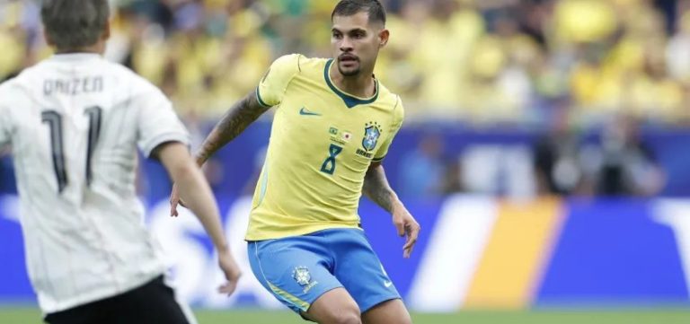 Bruno Guimarães é o jogador com mais assistências na Copa