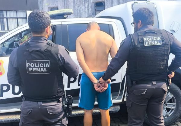 Detento foragido de presídio no interior da Bahia é recapturado
