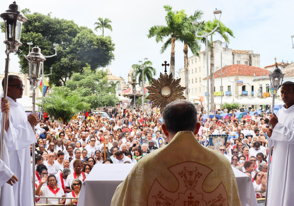 Solenidade de Corpus Christi reunirá milhares de fiéis no Centro Histórico