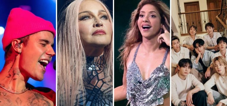 Final da Copa do Mundo de 2026 terá show com Justin Bieber, Madonna, Shakira e BTS