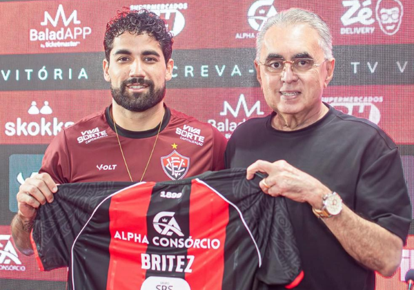 Brítez promete ‘entrega’ e explica por que escolheu defender o Vitória